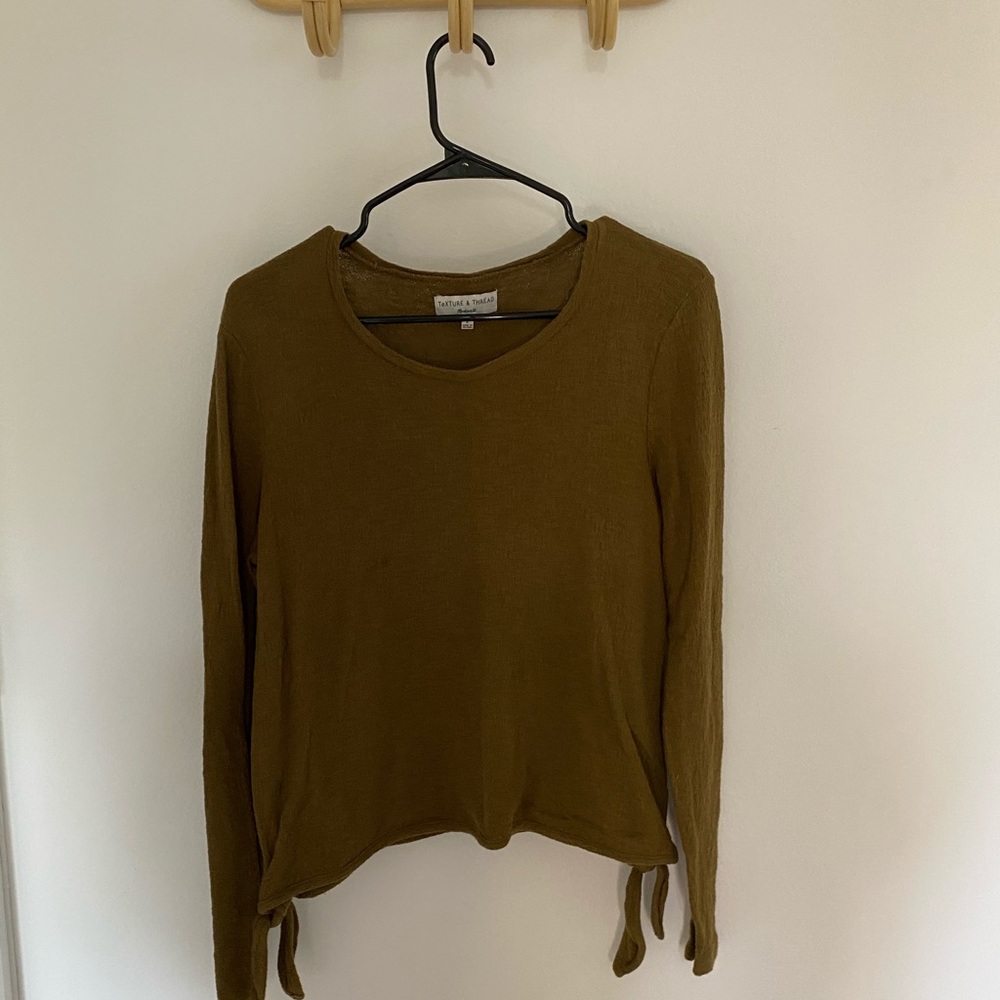 Madewell Olive Top